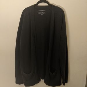 Eddie Bauer Tall Cotton Cashmere Cardigan